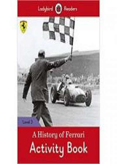 Coperta cărții A History of Ferrari Activity Book
