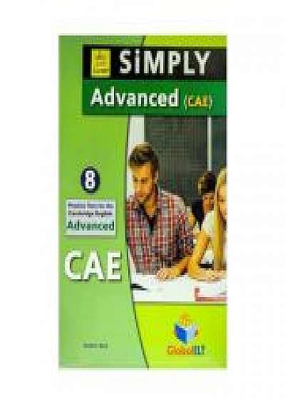 Coperta cărții Simply Advanced 10 Practice Tests, Lawrence Mamas de Andrew Betsis
