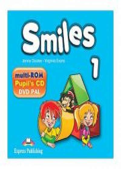 Curs Limba Engleza Smiles 1 Multi-Rom, Virginia Evans