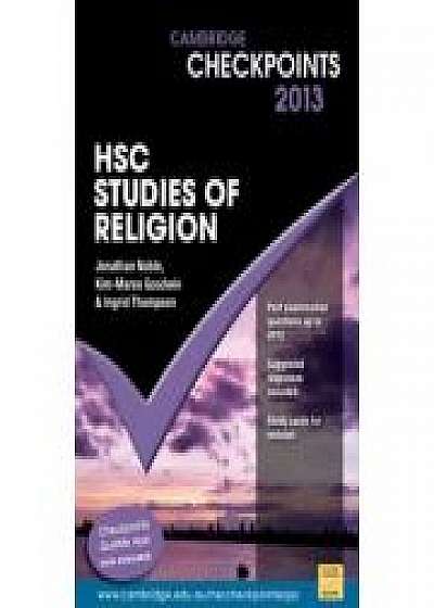 Cambridge Checkpoints HSC Studies of Religion 2013, Kim-Maree Goodwin, Ingrid Thompson