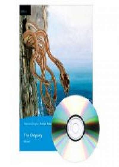 Coperta cărții English Active Readers Level 4. The Odyssey Book + CD de Homer
