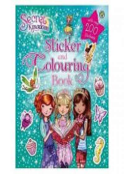 Sticker and Colouring Book