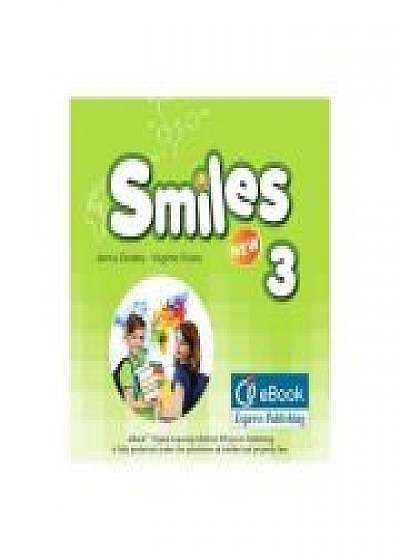 Coperta cărții Curs Limba Engleza Smiles 3 ieBook, Virginia Evans
