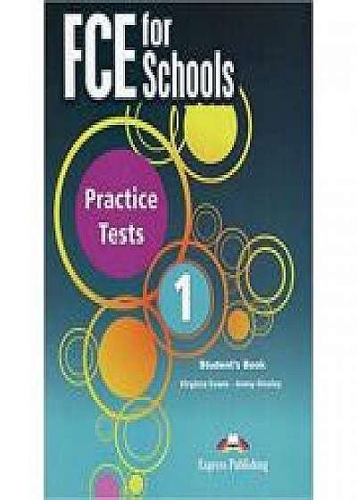 Curs engleza FCE for Schools 1 Practice Tests Student's Book with DigiBook app, Jenny Dooley
