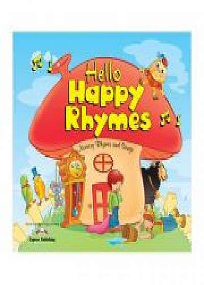 Curs limba engleza Hello Happy Rhymes Carte uriasa, Virginia Evans