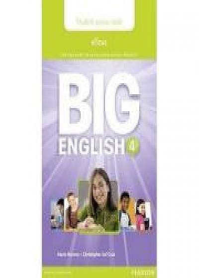 Coperta cărții Big English 4 Pupil's eText Access Code (standalone)