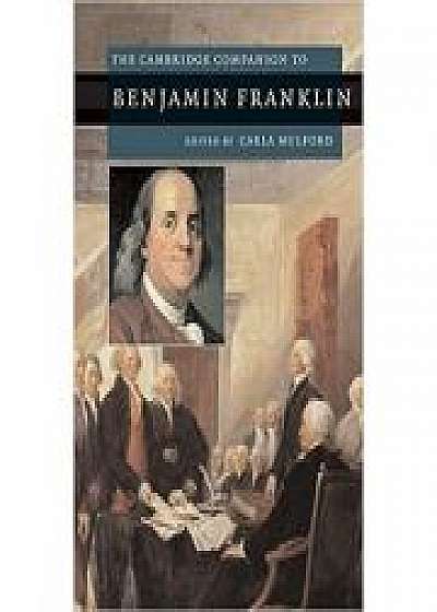 Coperta cărții The Cambridge Companion to Benjamin Franklin de Carla Mulford