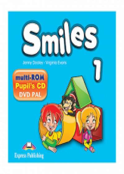 Coperta cărții Curs Limba Engleza Smiles 1 ieBook, Virginia Evans