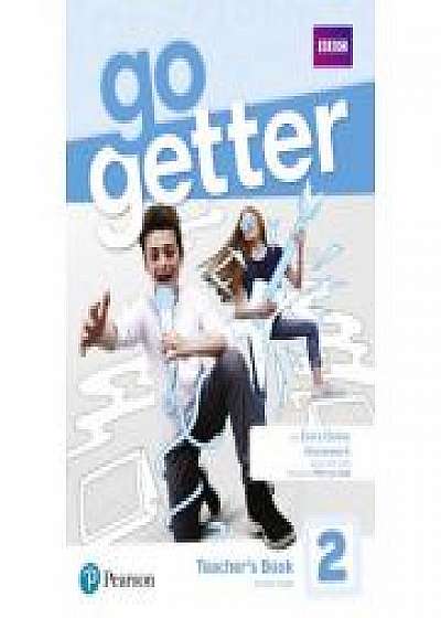 GoGetter 2 Teacher's Book with MyEnglishLab + Extra Online Homework + DVD