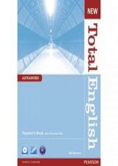 Coperta cărții New Total English Advanced Teacher's Book de Will Moreton