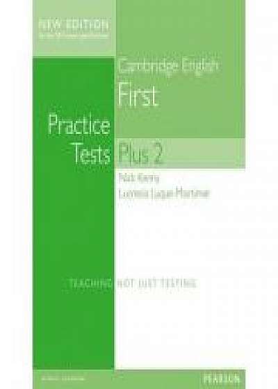 Cambridge English First Practice Tests Plus 2 without Key, Lucrecia Luque-Mortimer