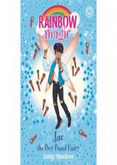 Coperta cărții Rainbow Magic: Jae the Boy Band Fairy de Daisy Meadows
