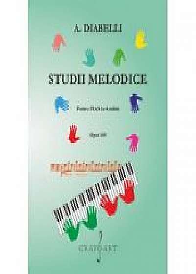 Studii melodice. Pentru pian la 4 maini. Opus 149