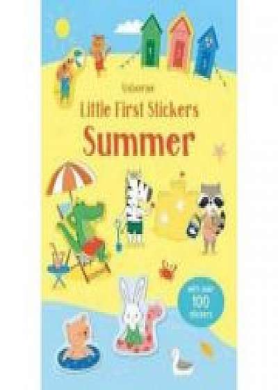 Coperta cărții Little First Stickers Summer (Little First Stickers)