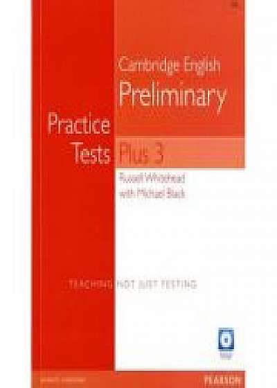 Practice Tests Plus PET 3 without Key and Multi-ROM/Audio CD Pack