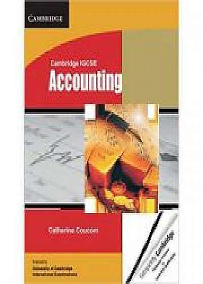 Coperta cărții Cambridge IGCSE Accounting Student's Book