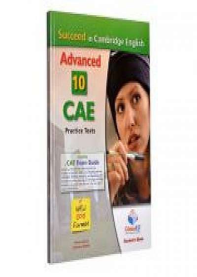 Coperta cărții Succeed In CAE. 10 Practice Tests, Lawrence Mamas de Andrew Betsis