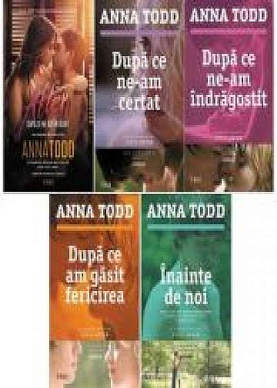 Pachet fictiune, Anna Todd, 5 carti, Ed. Trei Pachet fictiune, Anna Todd, 5 carti, Ed. Trei