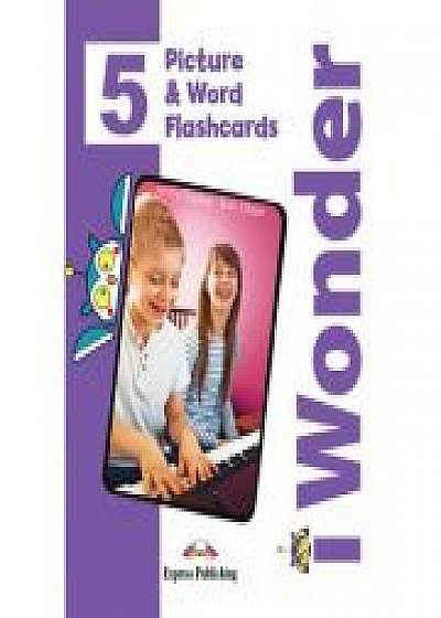 Curs limba engleza iWonder 5 Picture si Word Flashcards - Jenny Dooley, Bob Obee