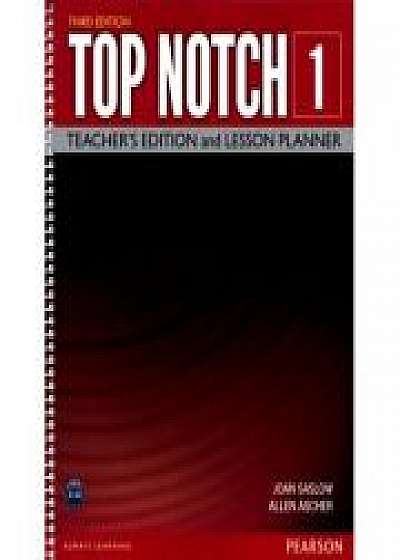 Top Notch 3e Level 1 Teacher's Edition and Lesson Planner