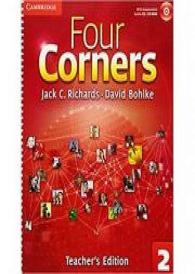 Four Corners Level 2 Teacher's Edition with Assessment Audio CD/CD-ROM, David Bohlke