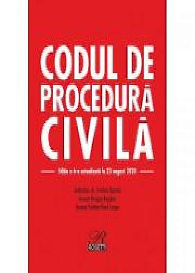 Codul de procedura civila. Editia a 6-a actualizata la 23 august 2020, Evelina Oprina, Cristian Paul Lospa