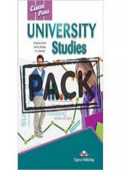 Coperta cărții Curs limba engleza Career Paths University Studies Teacher's Pack, Jenny Dooley de Virginia Evans