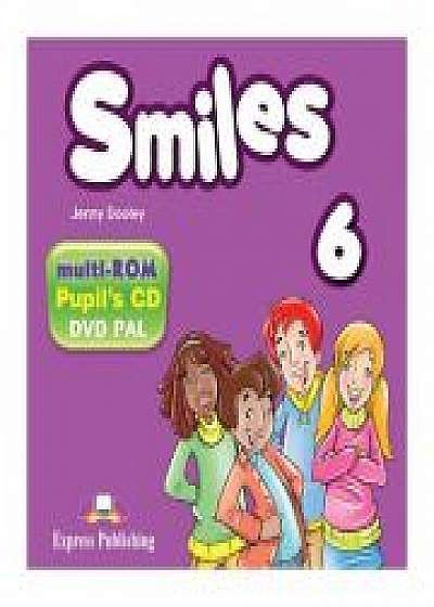 Curs limba engleza Smiles 6 Multi-ROM, Virginia Evans