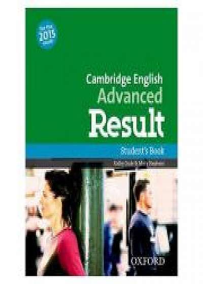 Cambridge English: Advanced Result: Student's Book: Fully updated for the revised 2015 exam, Tim Falla, David Baker