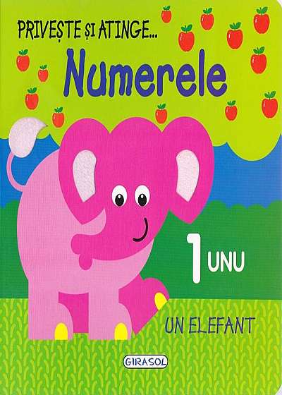 Coperta cărții Privește și atinge...numerele