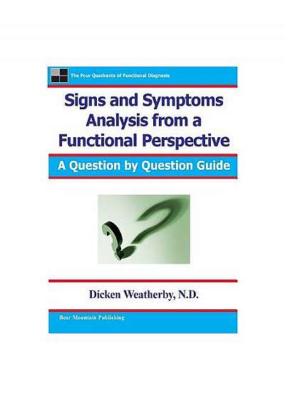 Coperta cărții Signs and Symptoms Analysis from a Functional Perspective