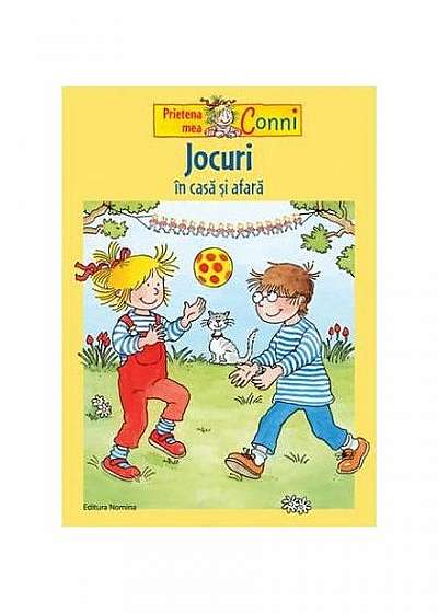 Coperta cărții Conni. Jocuri în casă și afară
