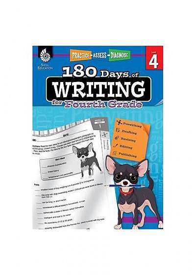 180 Days of Writing for Fourth Grade (Level 4): Practice, Assess, Diagnose