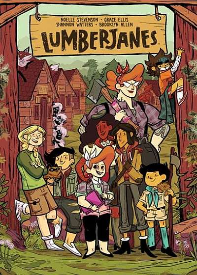 Coperta cărții Lumberjanes Vol. 9