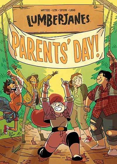 Coperta cărții Lumberjanes Vol. 10: Parents' Day