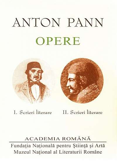 Anton Pann – Opere. Vol. I-II
