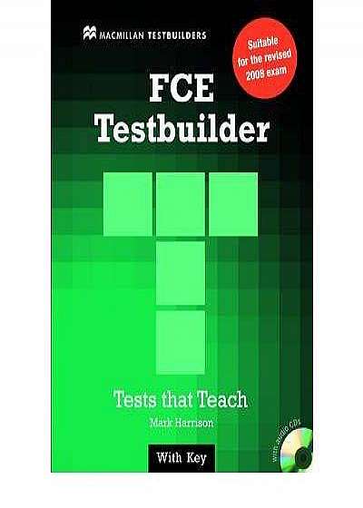 First Certificate Testbuilder With Key & Audio CD