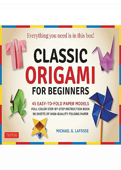 Classic Origami for Beginners Kit