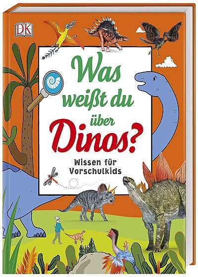Was weißt du über Dinos?: Wissen für Vorschulkids