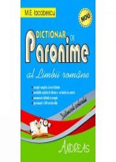 Dictionar de paronime al limbii romane (M. E. Iacobescu)
