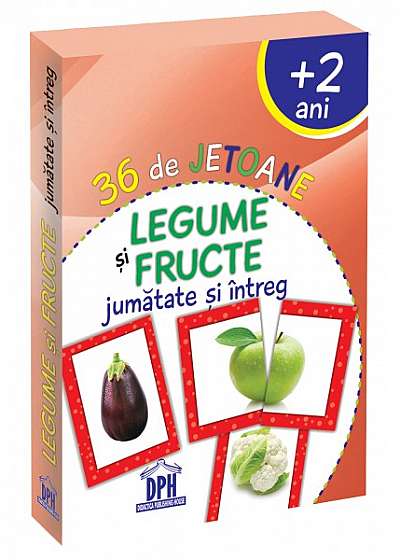 36 de jetoane - Legume si fructe