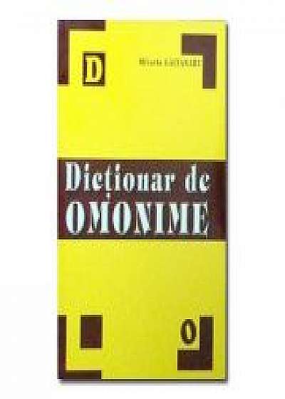 Dictionar de omonime (Mihaela Gaitanaru)