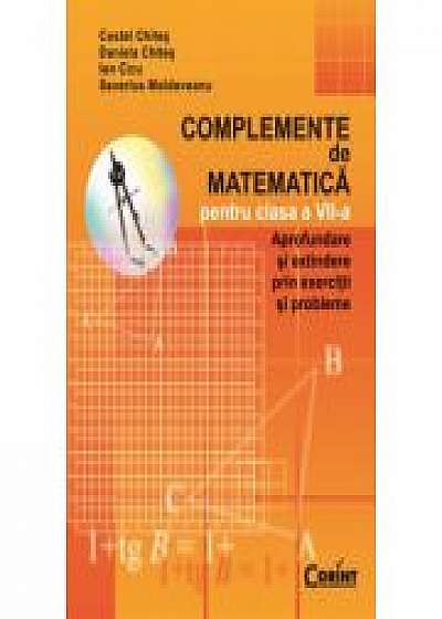 Complemente de matematica pentru clasa a VII-a - Costel Chites, Daniela Chites, Ion Cicu, Severius Moldoveanu