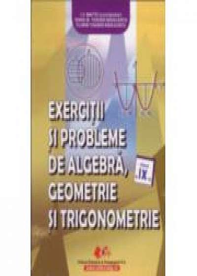 Exercitii si probleme (algebra, geometrie si trigonometrie) - clasa a IX-a