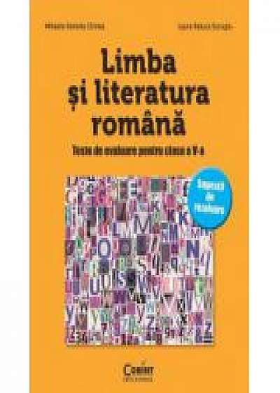 Limba si literatura romana. Teste de evaluare pentru clasa a-V-a - Mihaela D. Cirstea, Laura R. Surugiu