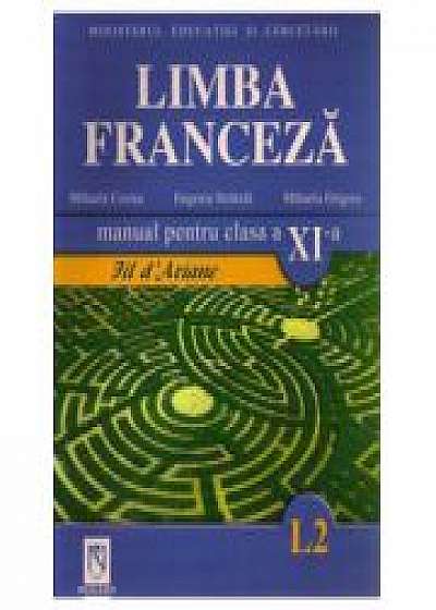 Manual pentru limba franceza clasa XI-a (Limba 2) Fil D'Ariane