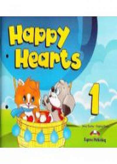 Happy Hearts 1, Student Book. Manualul elevului, Curs pentru prescolari - Jenny Dooley, Virginia Evans