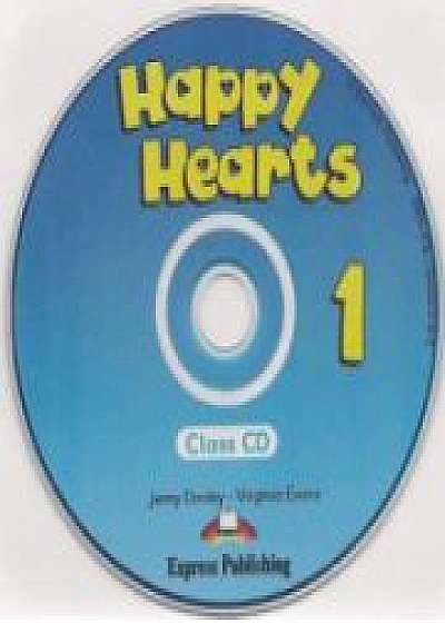 Coperta cărții Happy Hearts 1, Audio CD, (Curs de limba engleza pentru prescolari )