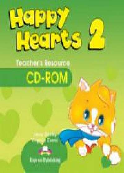Coperta cărții Happy Hearts 2, Teachers Resource CD-ROM, (Curs de limba engleza pentru prescolari)