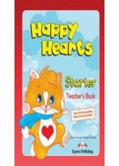 Happy Hearts, Starter. Teachers Book. Curs de limba engleza pentru prescolari - Jenny Dooley, Virginia Evans